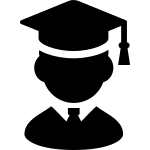 Student Person 3 SVG Icon